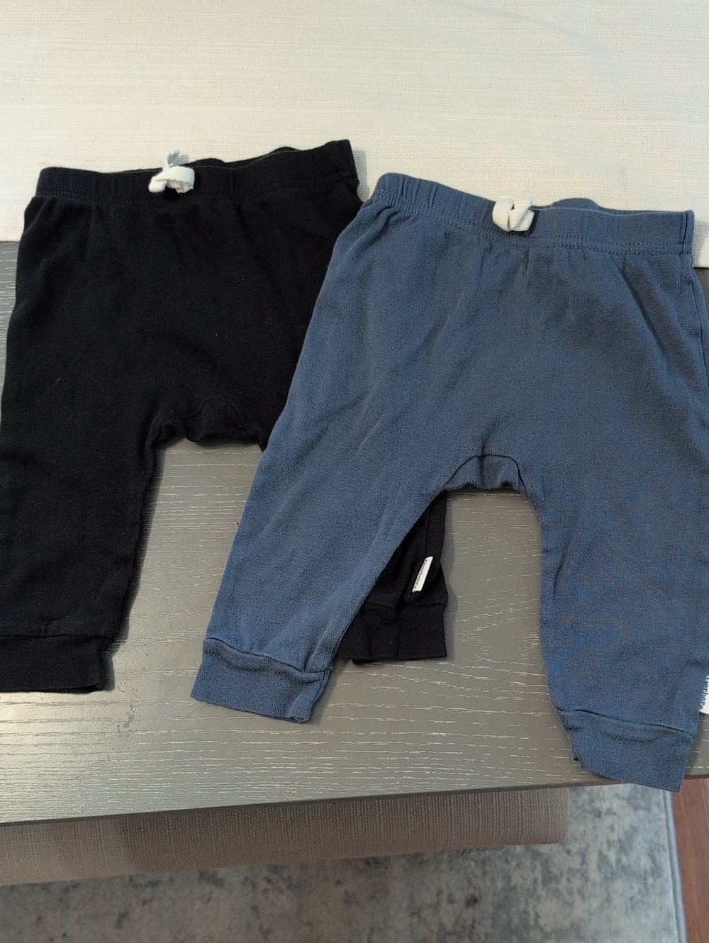 Baby Pants - Black and Navy